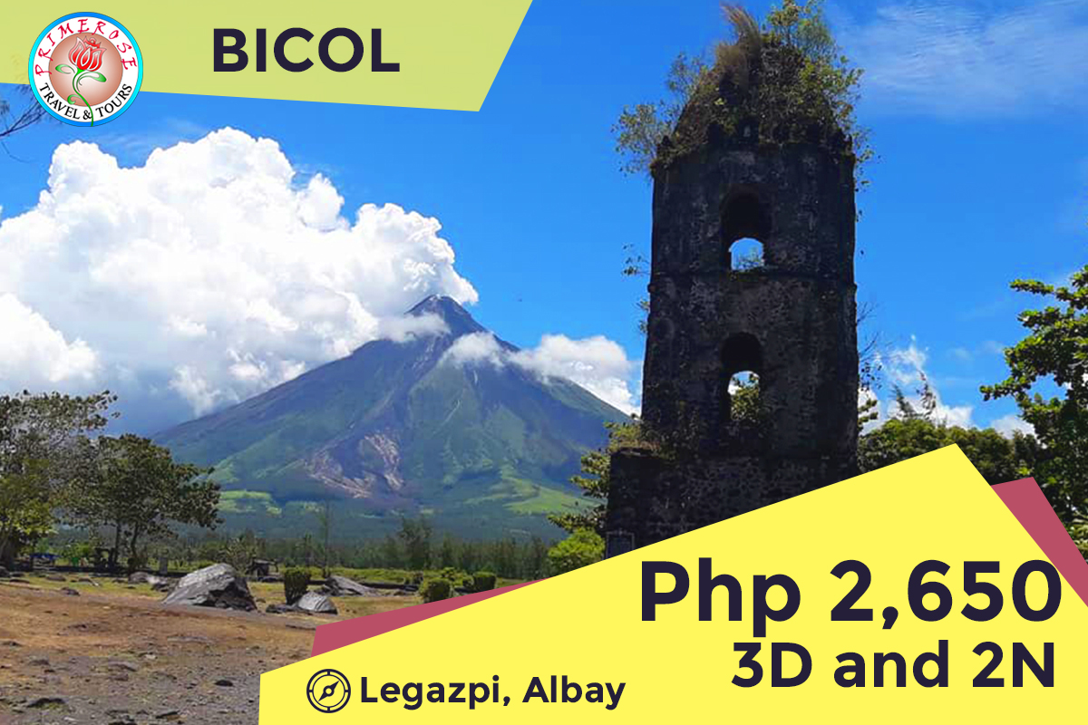 BICOL TOUR PACKAGE Primerose Travel and Tours