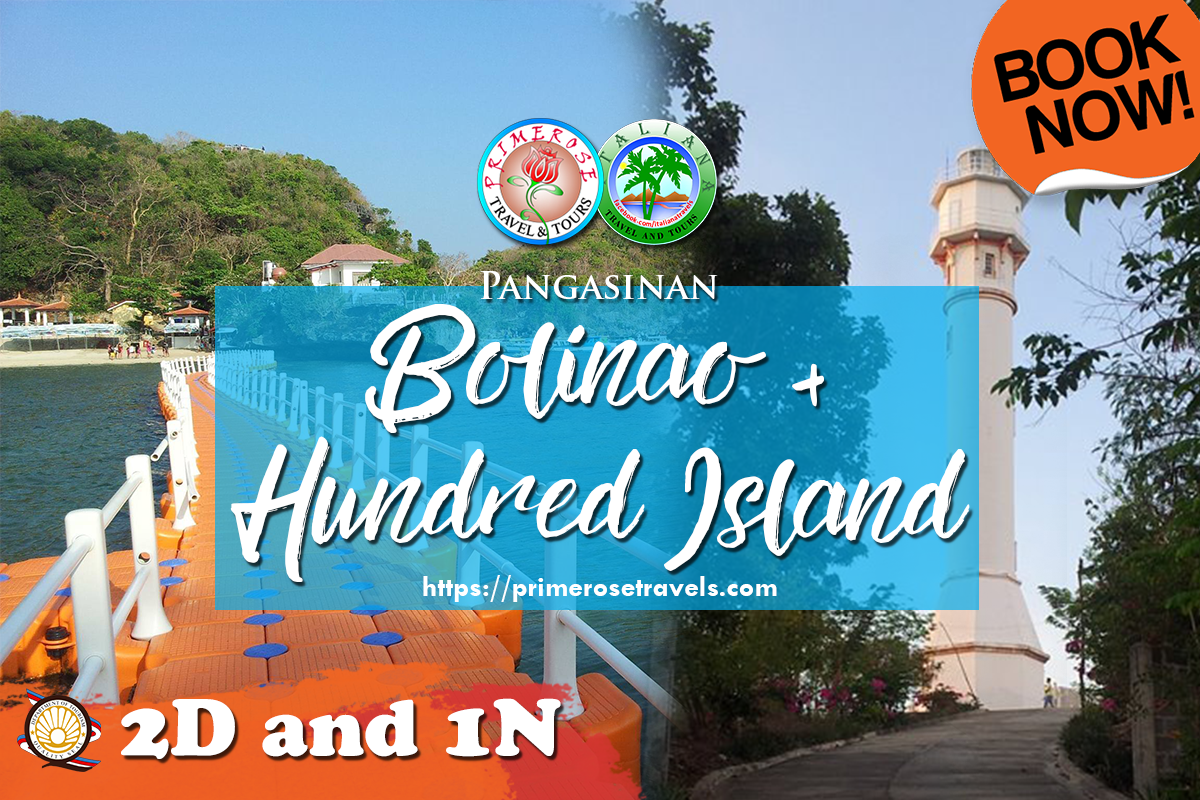 bolinao hundred island tour package