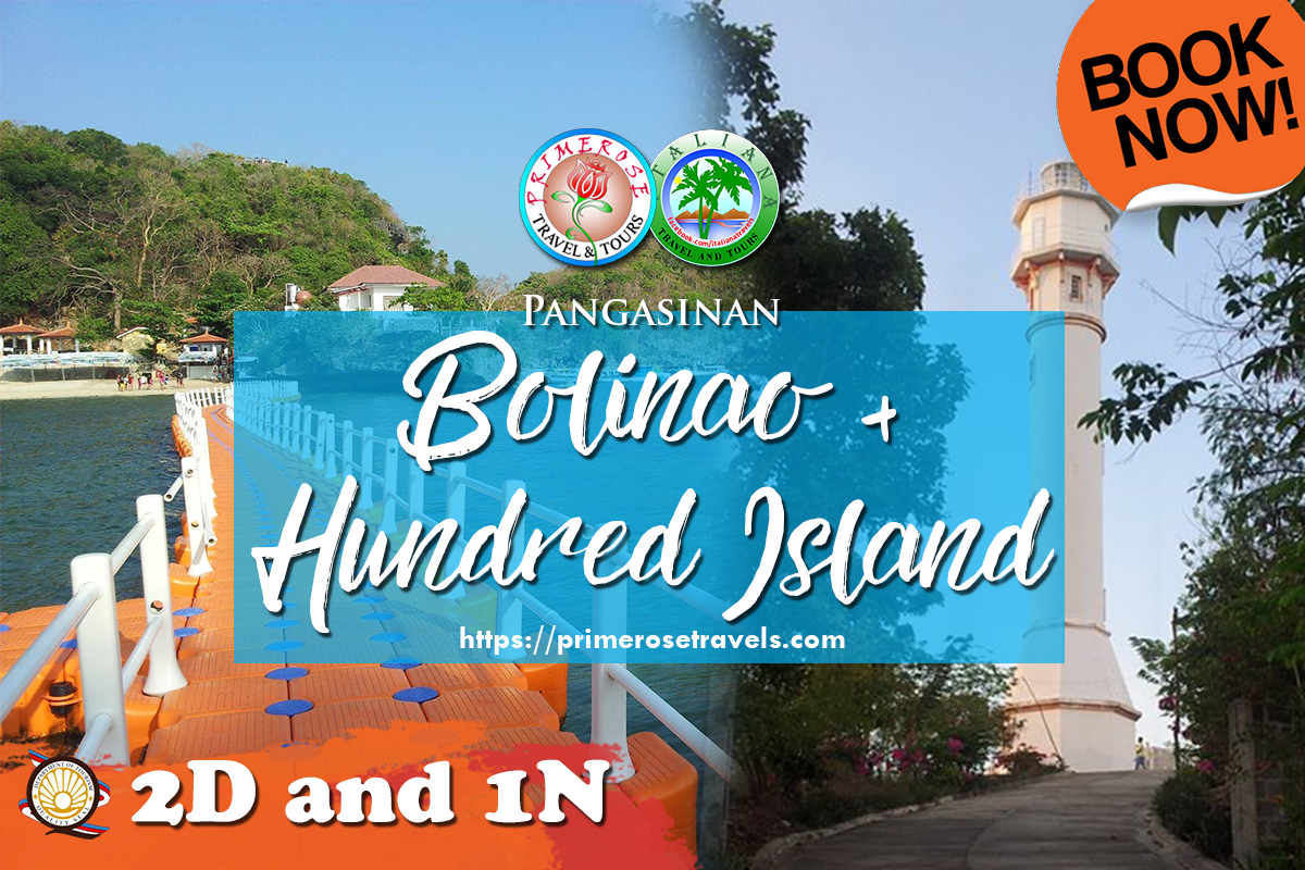 Bolinao And Hundred Island Tour Package Primerose Travel And Tours 4419